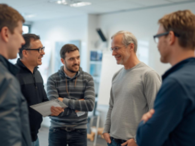 aktive Kommunikation im Sprachtraining